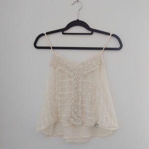 🌟Mostly Sheer American Eagle Tank Top Shirt